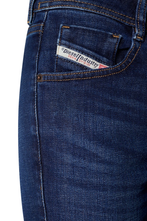 1969 D-Ebbey 09B90 Bootcut And Flare Jeans Diesel Dark Blue