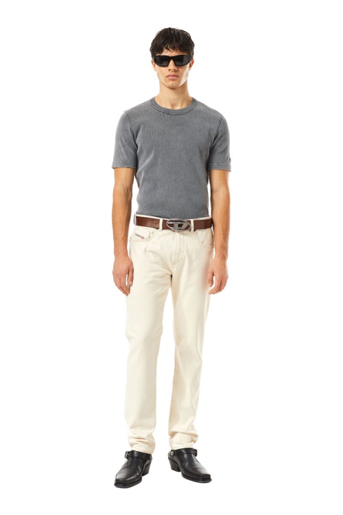 Diesel 2019 D-Strukt 09B94 Slim Jeans In White