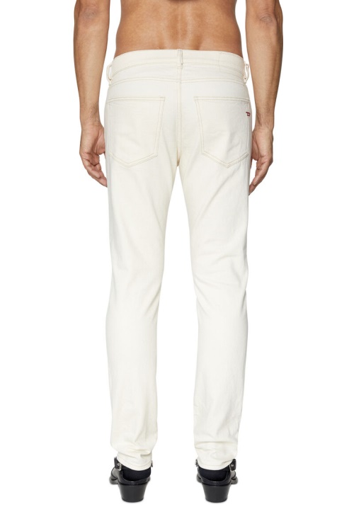 Diesel 2019 D-Strukt 09B94 Slim Jeans White
