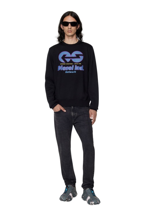 1979 Sleenker 09C23 Skinny Jeans Diesel In Black/Dark Grey