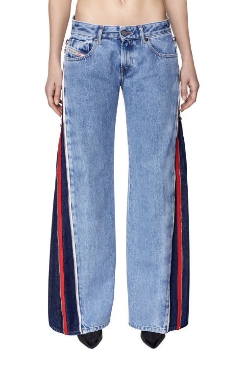 2002 09D17 Straight Jeans Diesel Light Blue