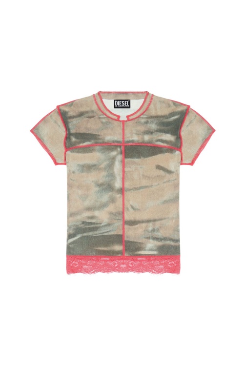 Diesel T-Tine Beige/Green