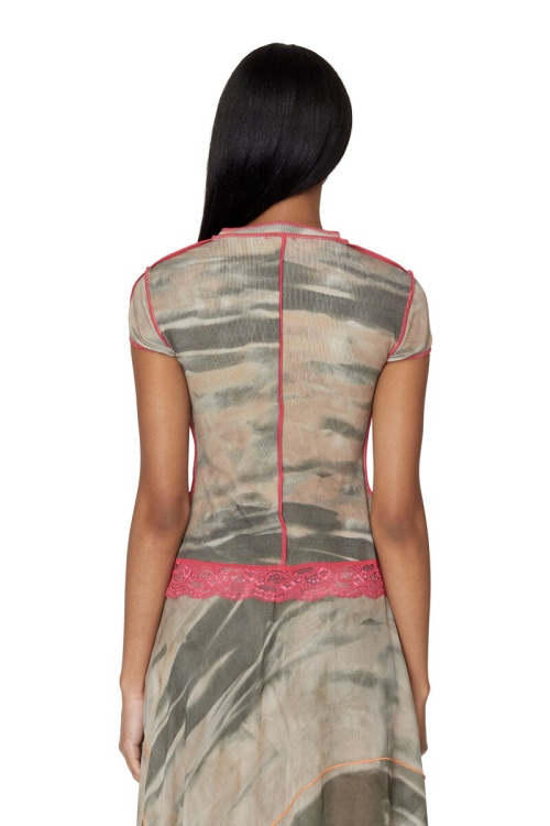 Diesel T-Tine Beige/Green