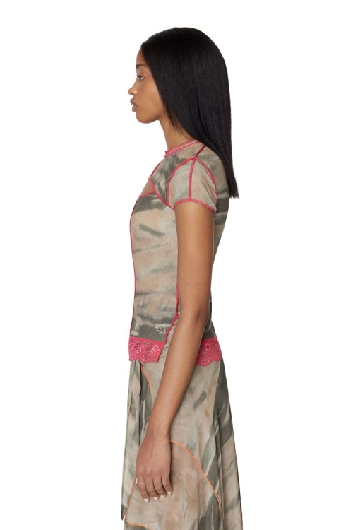 Diesel T-Tine Beige/Green