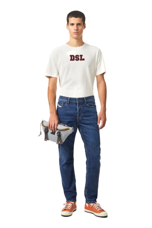 Medium Blue Diesel 2005 D-Fining 09B06 Tapered Jeans