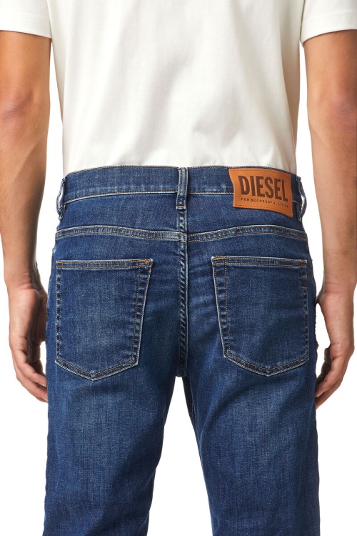 Medium Blue Diesel 2005 D-Fining 09B06 Tapered Jeans