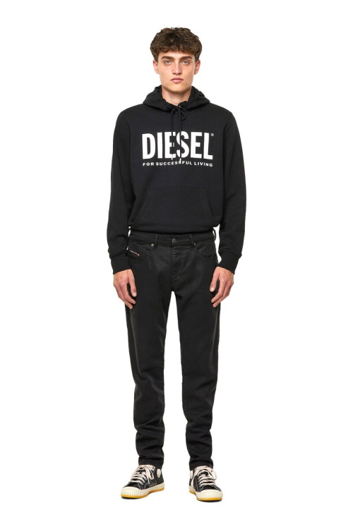 Black/Dark Grey Diesel D-Strukt Joggjeans 069Nc Slim