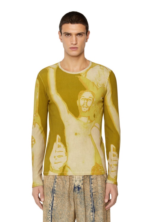 Olive Green T-Ibber-Ls Diesel