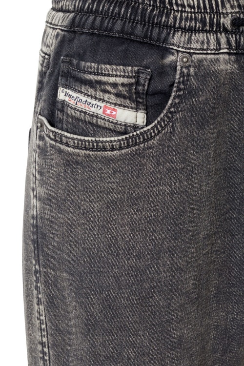 Black/Dark Grey Diesel D-Ursy Track Denim 069Zf Slim