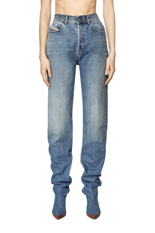 1956 007A7 Straight Jeans Diesel Medium Blue