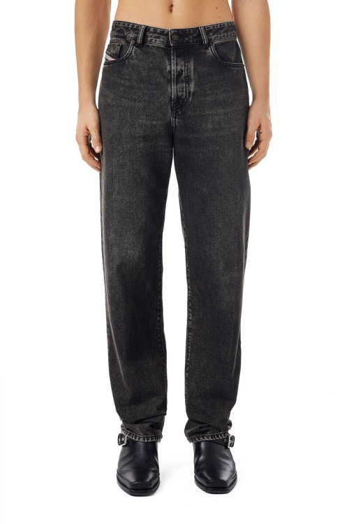 1955 09B87 Straight Jeans Diesel Black/Dark Grey