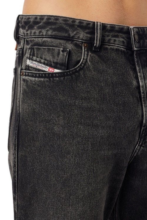 1955 09B87 Straight Jeans Diesel Black/Dark Grey