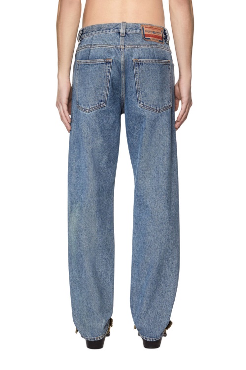 Light Blue 2010 007B9 Straight Jeans Diesel
