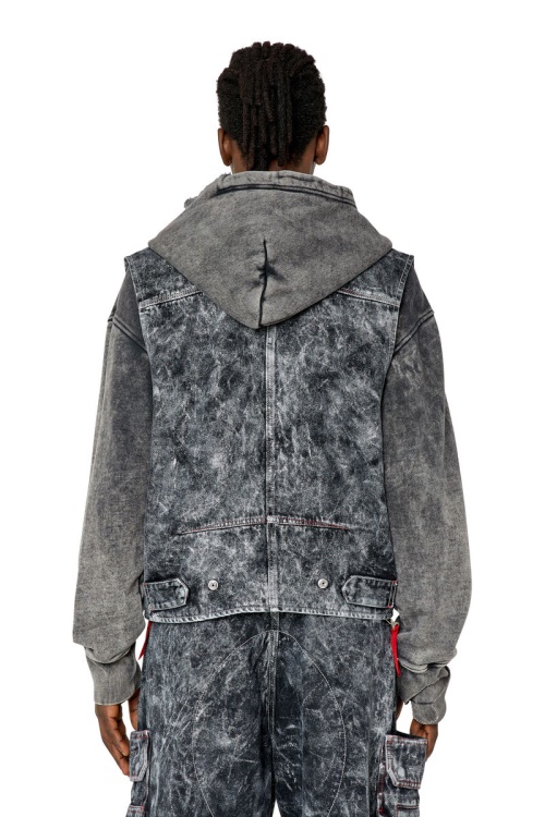 Diesel D-Samp Black/Dark Grey