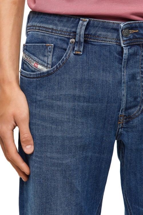 Diesel Larkee 09A80 Straight Jeans Medium Blue