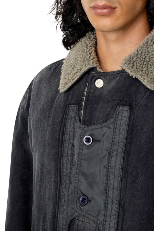 W-Hall-Fur Diesel Black