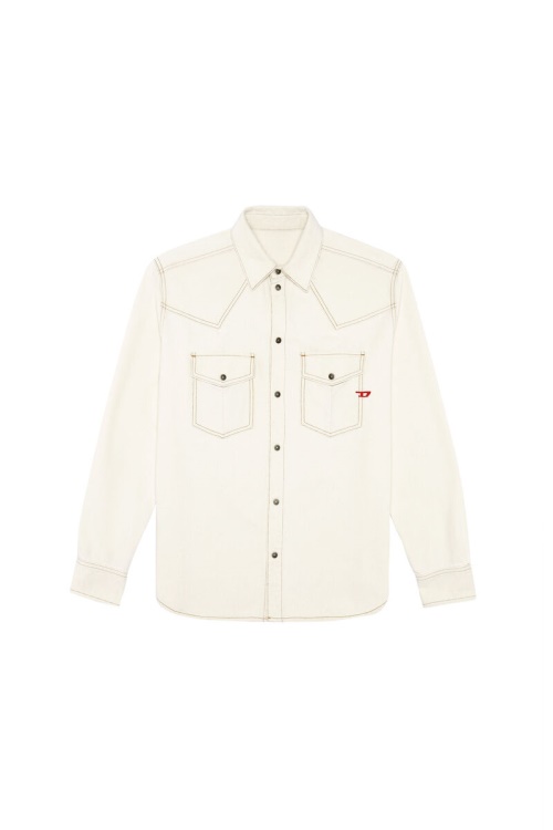 D-Ocean Western Shirt Diesel In White