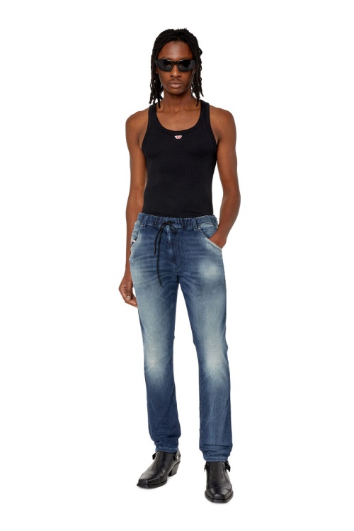 Dark Blue Krooley Joggjeans 068Ck Tapered Diesel