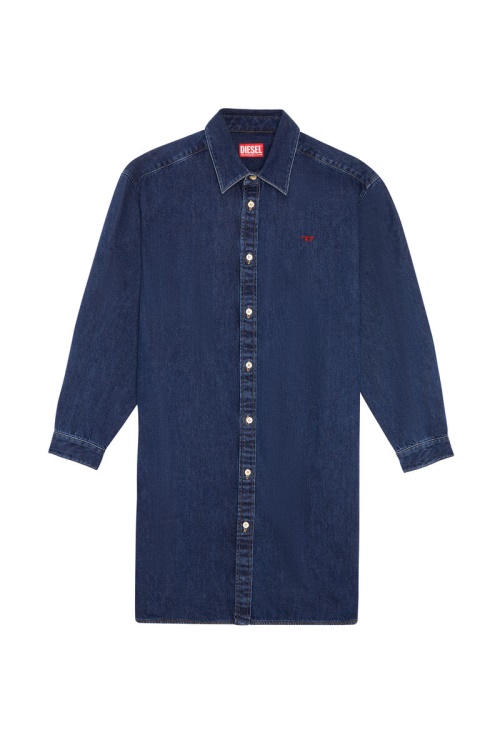 De-Blex Shirt Dress Diesel Dark Blue