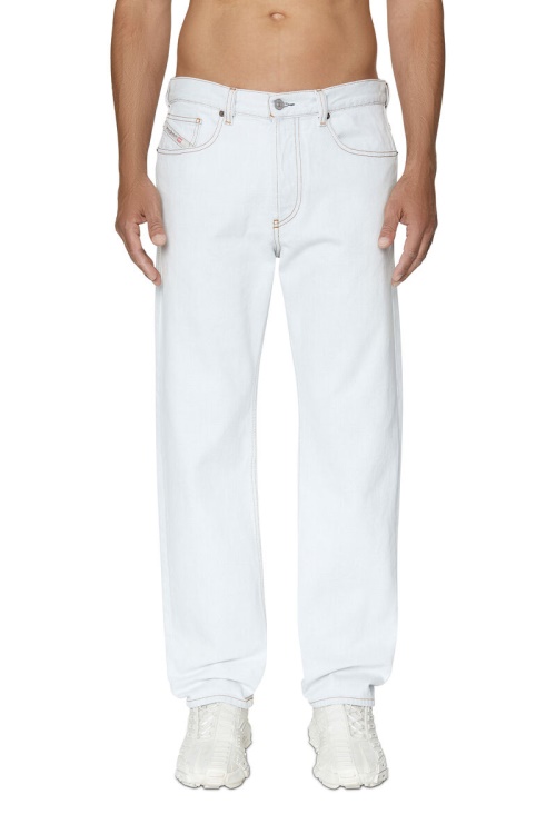 Light Blue 2010 0079Z Straight Jeans Diesel