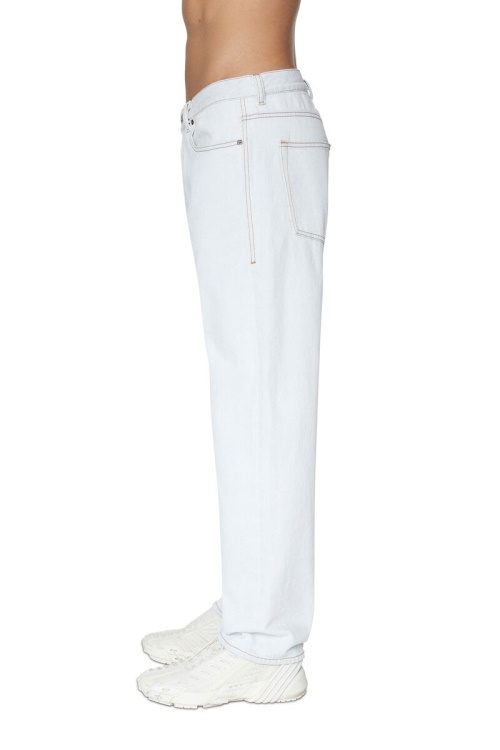 Light Blue 2010 0079Z Straight Jeans Diesel