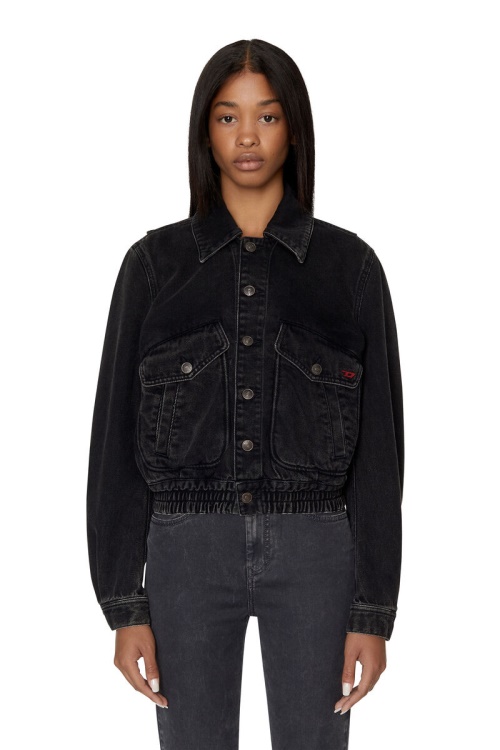 Diesel Black/Dark Grey De-Tracy Bomber Jacket