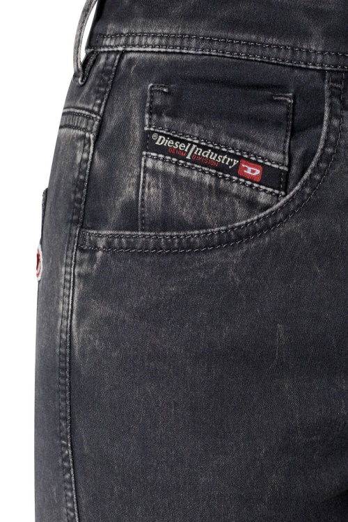 Black/Dark Grey Slandy Joggjeans 069Zm Super Skinny Diesel