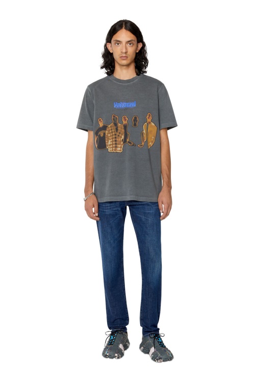 Dark Blue 2019 D-Strukt 09B90 Slim Jeans Diesel