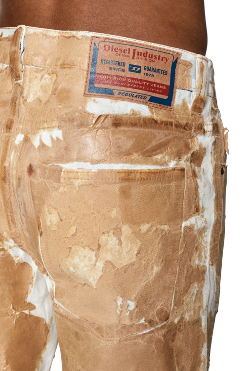 2010 007B7 Straight Jeans Diesel Light Brown