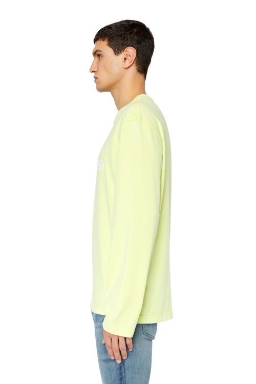 Diesel Yellow Fluo T-Crane-Ls-Slits