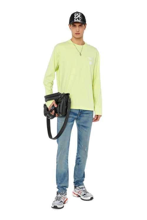 Yellow Fluo T-Crane-Ls-Slits Diesel