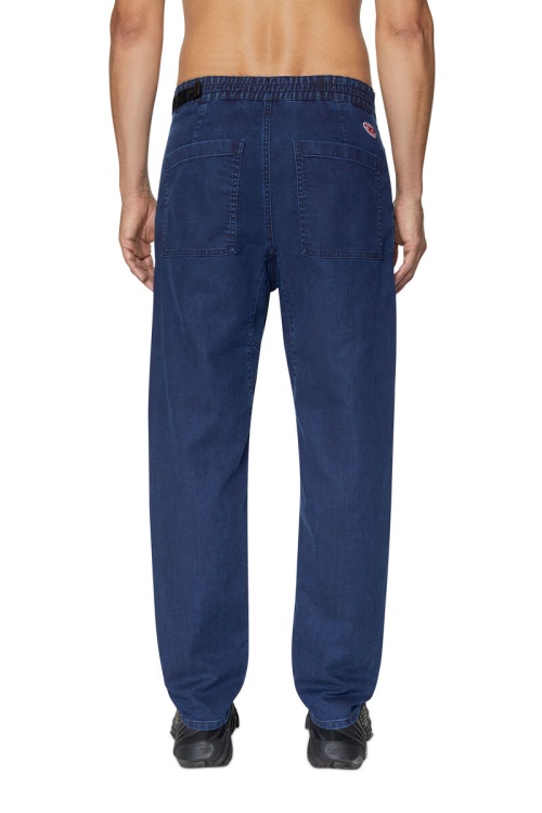 Dark Blue Diesel Krooley Joggjeans 069Zj Tapered