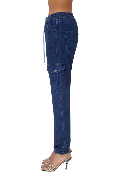 D-Ursy Track Denim 069Zq Slim Diesel Dark Blue