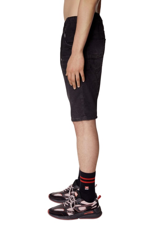 D-Krooshort Joggjeans Diesel Black