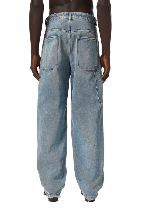 Diesel D-Franky 0Ehas Straight Jeans Light Blue