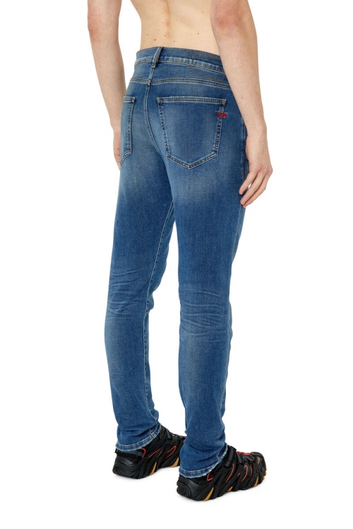 Medium Blue D-Strukt Joggjeans 068Cx Slim Diesel