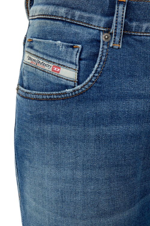 Medium Blue D-Strukt Joggjeans 068Cx Slim Diesel