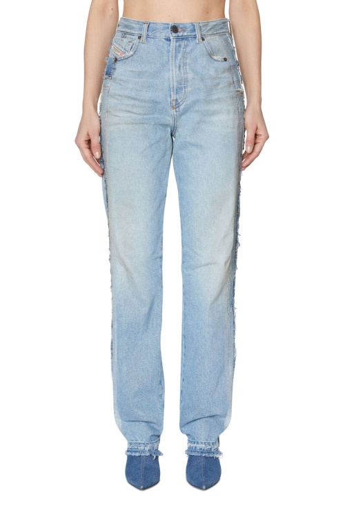 Diesel 1956 09E24 Straight Jeans Medium Blue