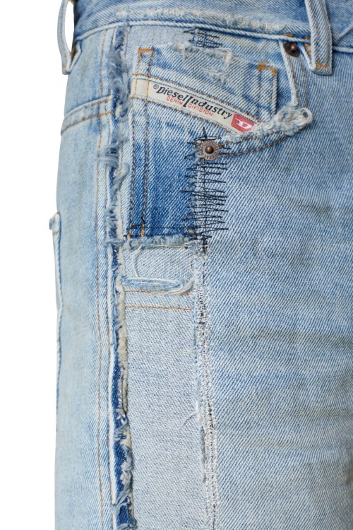 Diesel 1956 09E24 Straight Jeans Medium Blue