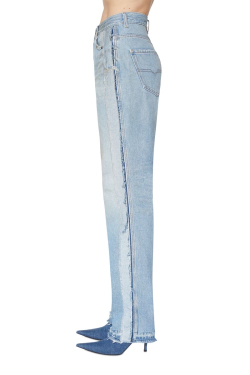 Diesel 1956 09E24 Straight Jeans Medium Blue