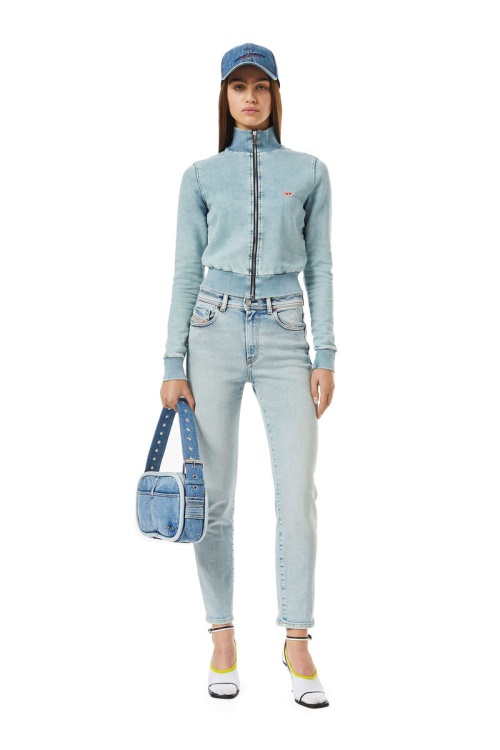 Light Blue Diesel 2004 09C08 Tapered Jeans