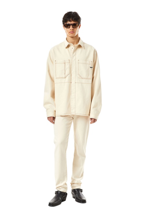 White Diesel D-Hor Workwear Shirt