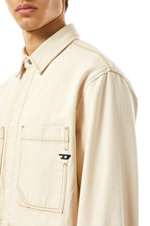 White Diesel D-Hor Workwear Shirt