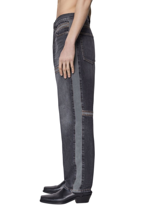 Diesel D-Mand 09D15 Straight Jeans Black/Dark Grey