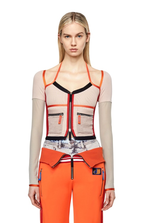 Diesel T-Tokat Pink/Red