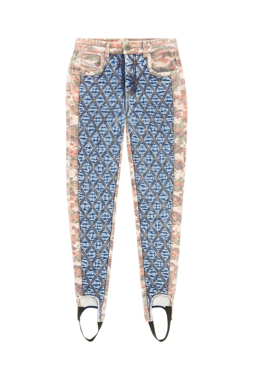 Light Blue Diesel D-Duct 0Elad Super Skinny Jeans