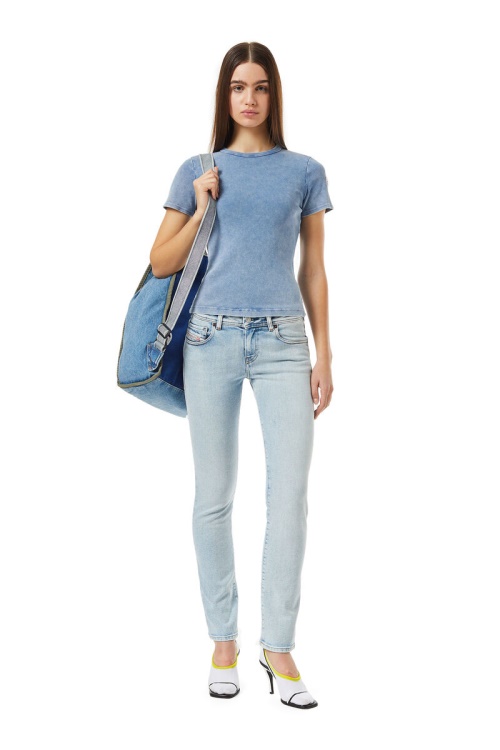 Diesel 2002 09C07 Straight Jeans Light Blue