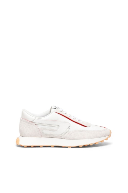 White/Yellow S-Racer Lc W Sneakers Diesel