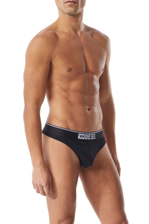Diesel Umbr-Stringthreepack Black