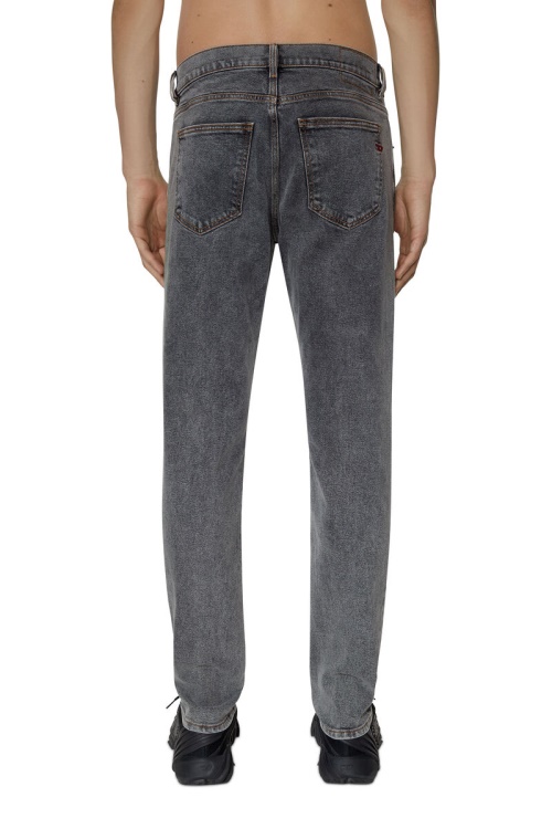 Diesel 2019 D-Strukt 09D78 Slim Jeans Black/Dark Grey